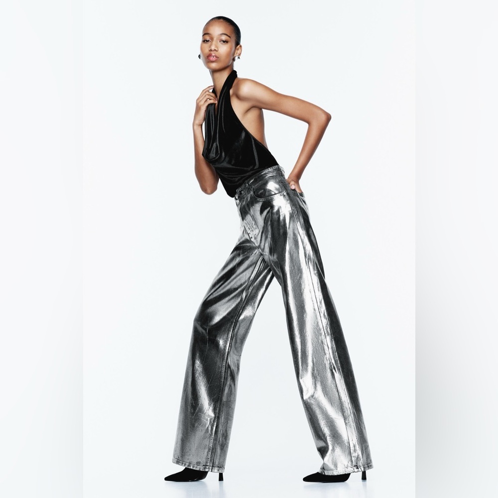 Z1975 Foil Mid waist jeans